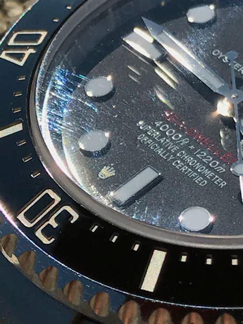 rolex laser etched crystal history.